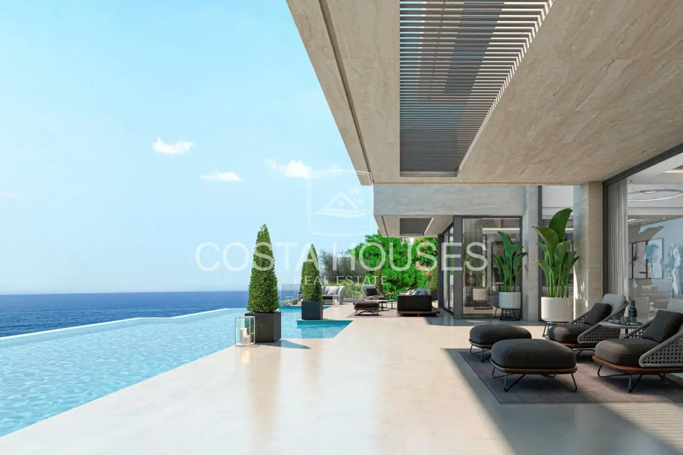 Terrace of Houses for sale in Jávea / Xàbia  with Air Conditioner, Private garden and Terrace