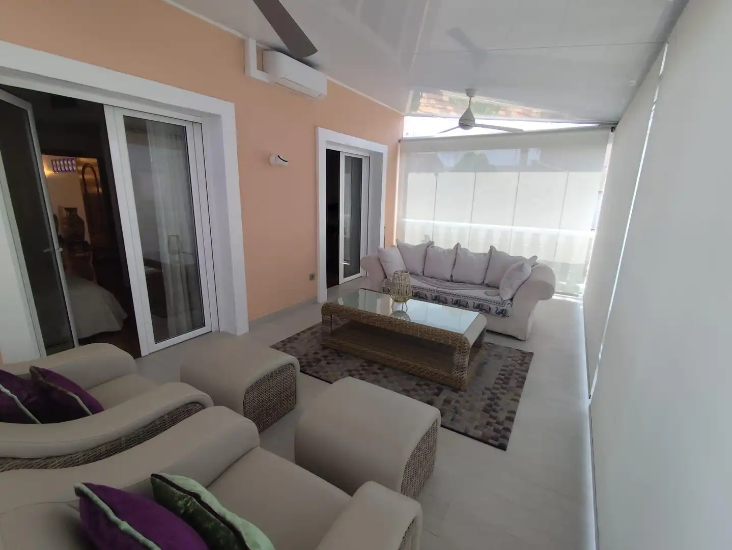 Terraza de Casa o chalet en venta en Murcia con Aire acondicionado, Jardín privado y Terraza