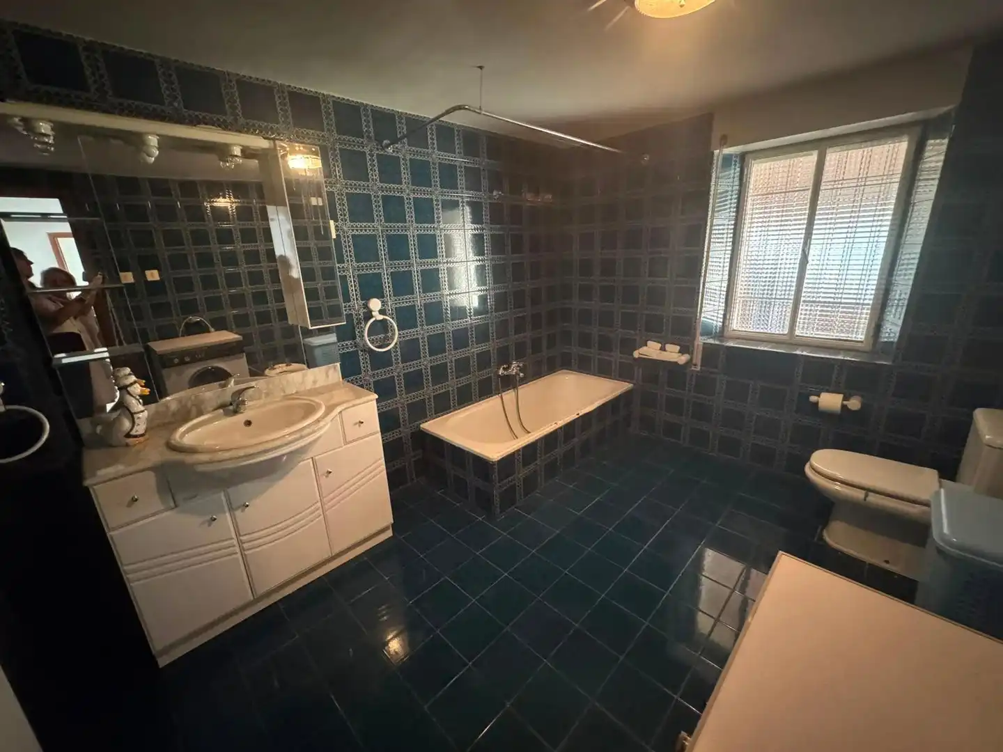 Baño de Casa o chalet en venta en Mansilla de las Mulas con Calefacción, Jardín privado y Amueblado