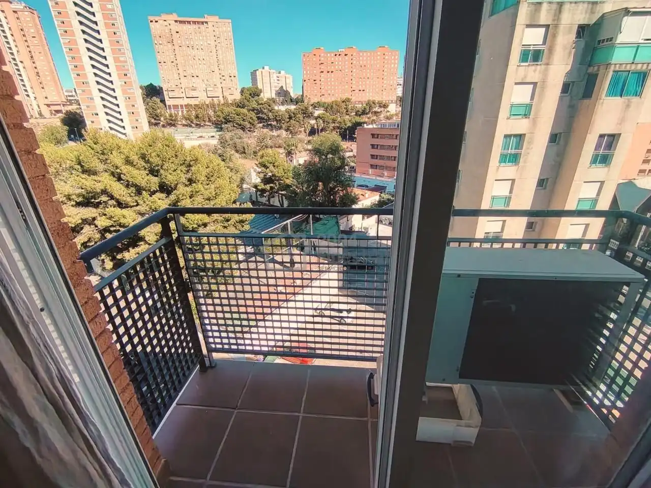 Terrasse von Wohnung zum Verkauf in Finestrat mit Klimaanlage, Terrasse und Möbliert