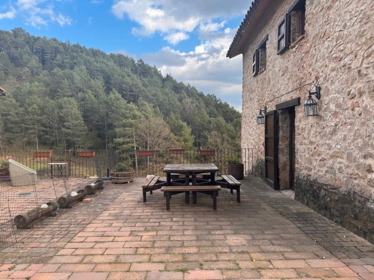 Terrassa de Finca rústica en venda en Ripoll amb Jardí privat, Parquet i Terrassa