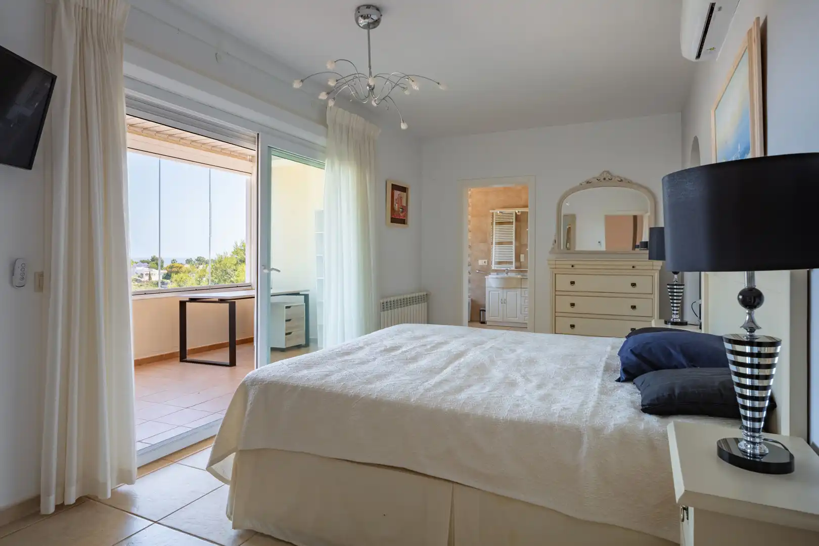 Habitación de Casa o chalet en venta en Jávea / Xàbia con Aire acondicionado, Jardín privado y Terraza