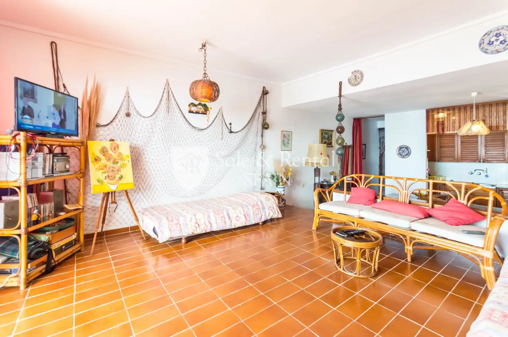 Wohnzimmer von Wohnung zum Verkauf in Tossa de Mar mit Terrasse