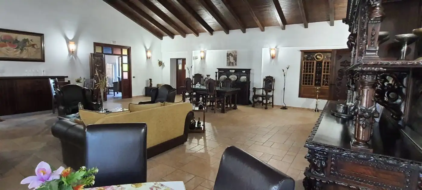 Comedor de Casa o chalet en venta en San Roque con Jardín privado, Terraza y Piscina