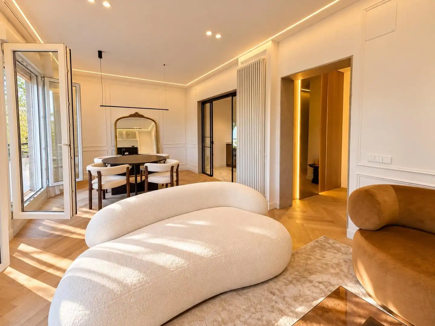 Sala de estar de Piso en venta en Madrid con Aire acondicionado, Calefacción y Parquet