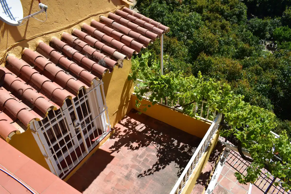Jardín de Casa o chalet en venta en Ojén con Aire acondicionado, Terraza y Amueblado