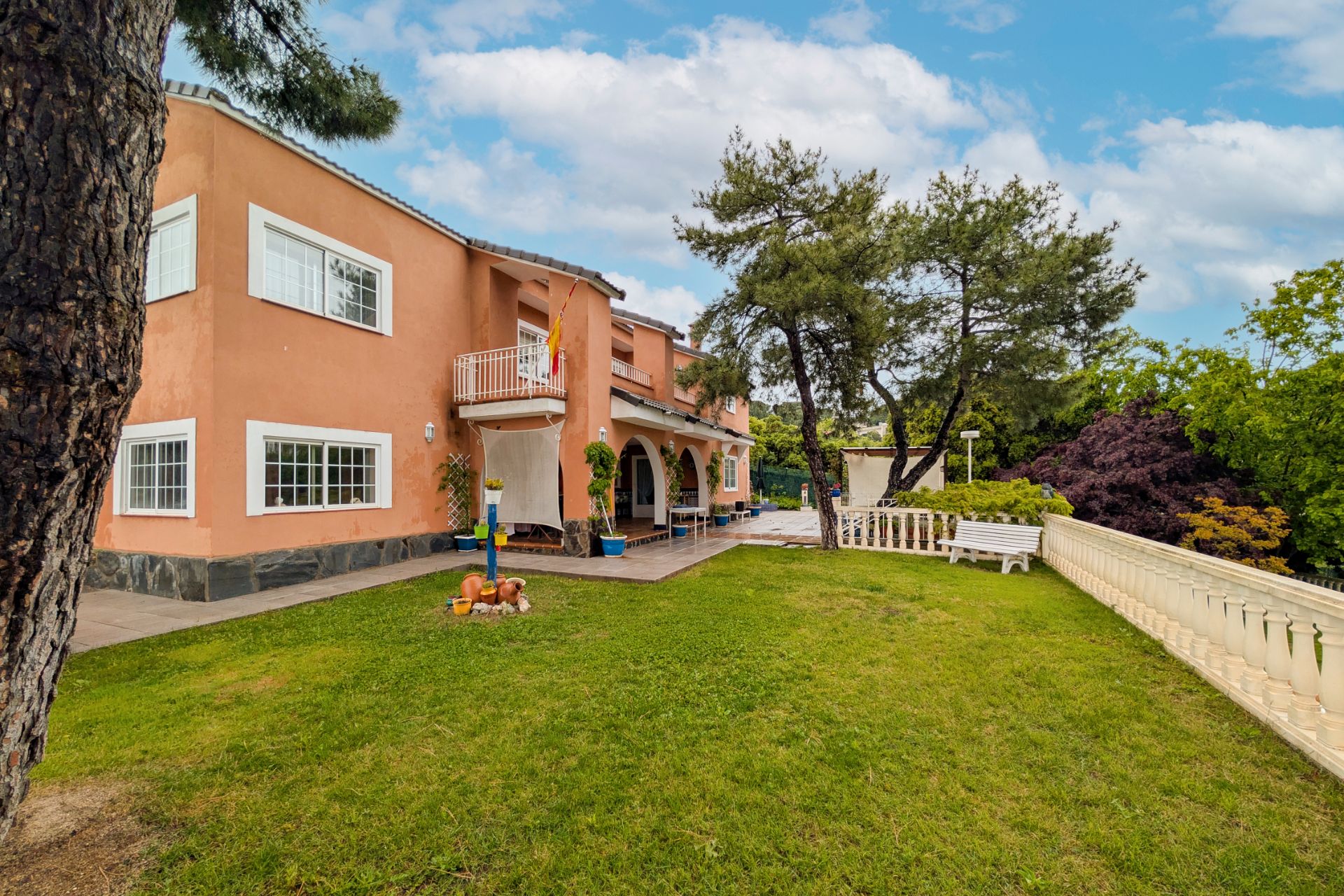 Jardí de Casa o xalet en venda en Batres amb Calefacció, Jardí privat i Terrassa