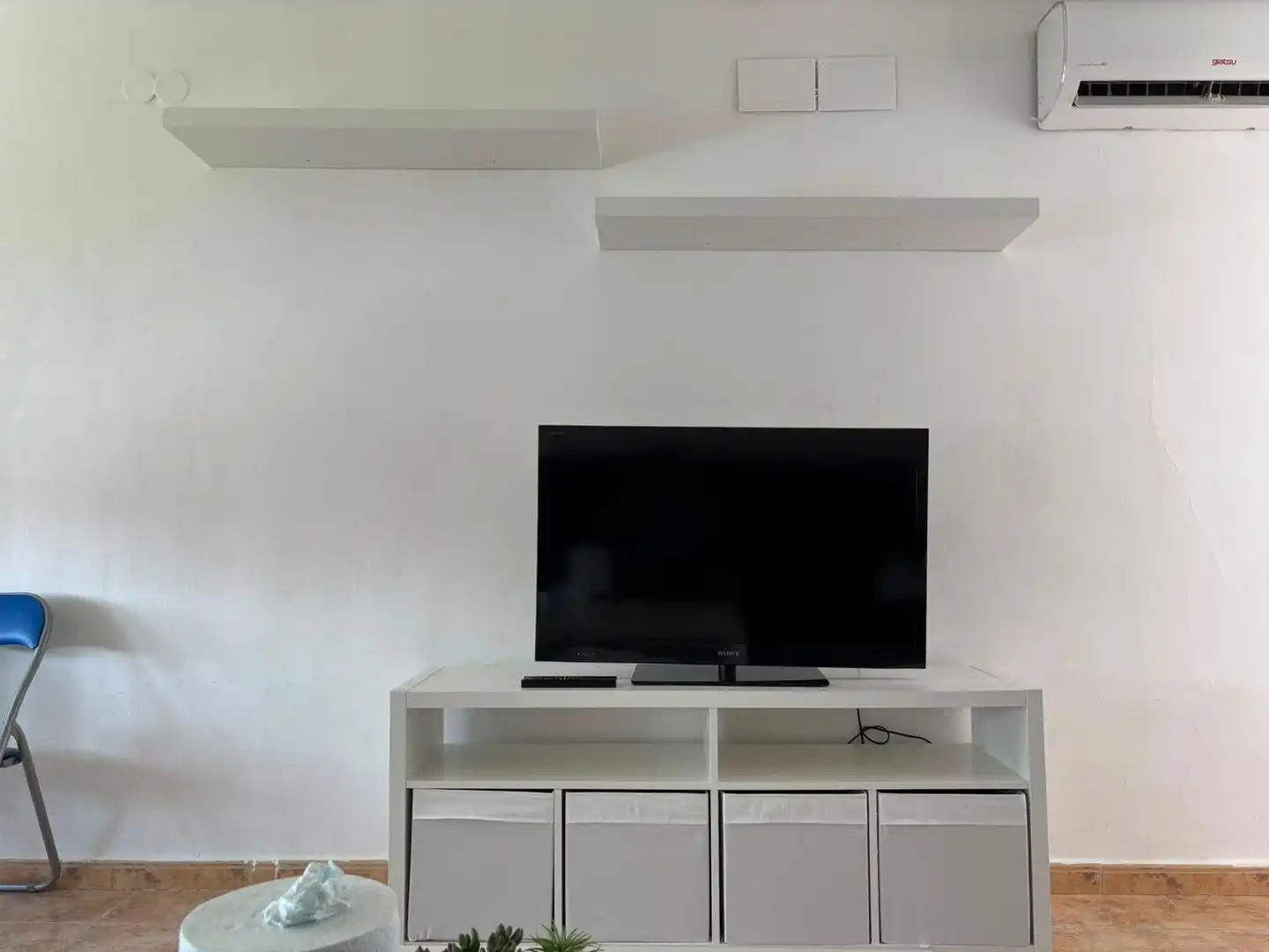 Sala d'estar de Àtic de lloguer en Alicante / Alacant amb Aire condicionat, Calefacció i Terrassa