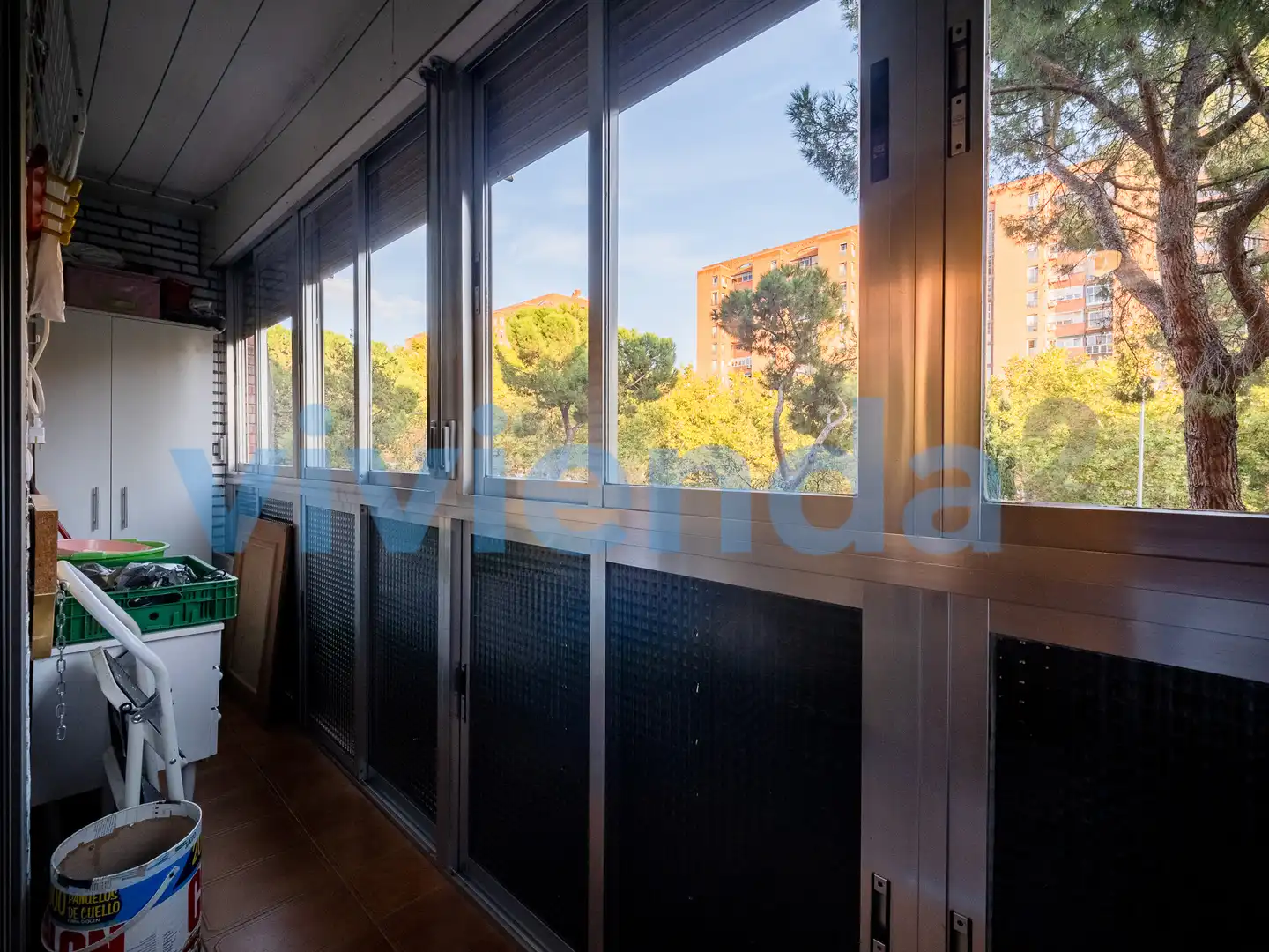 Vista exterior de Pis en venda en Madrid amb Aire condicionat, Calefacció i Moblat
