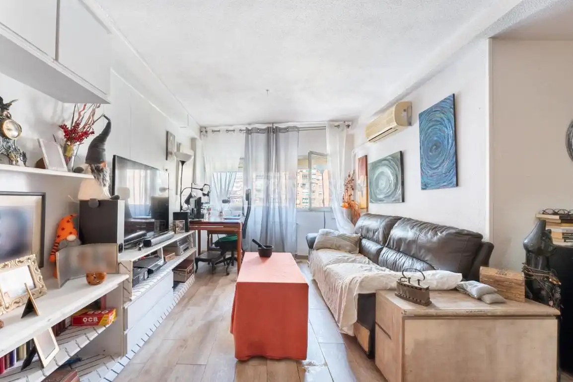Sala de estar de Piso en venta en Madrid con Aire acondicionado y Calefacción