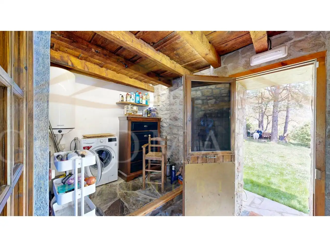 Cocina de Finca rústica en venta en Sant Jaume de Frontanyà con Calefacción y Jardín privado