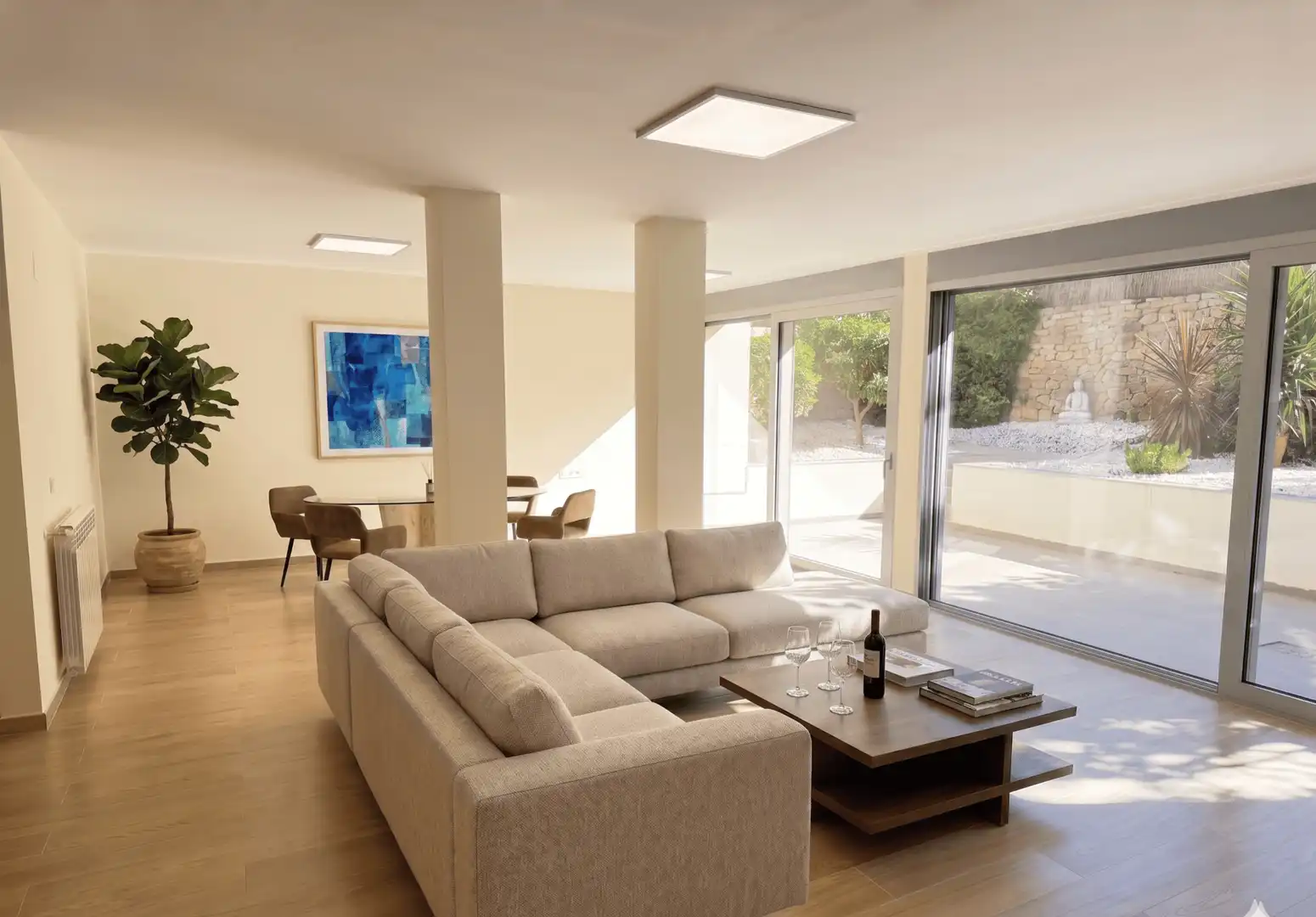 Sala de estar de Casa o chalet en venta en Chiva con Aire acondicionado, Calefacción y Jardín privado