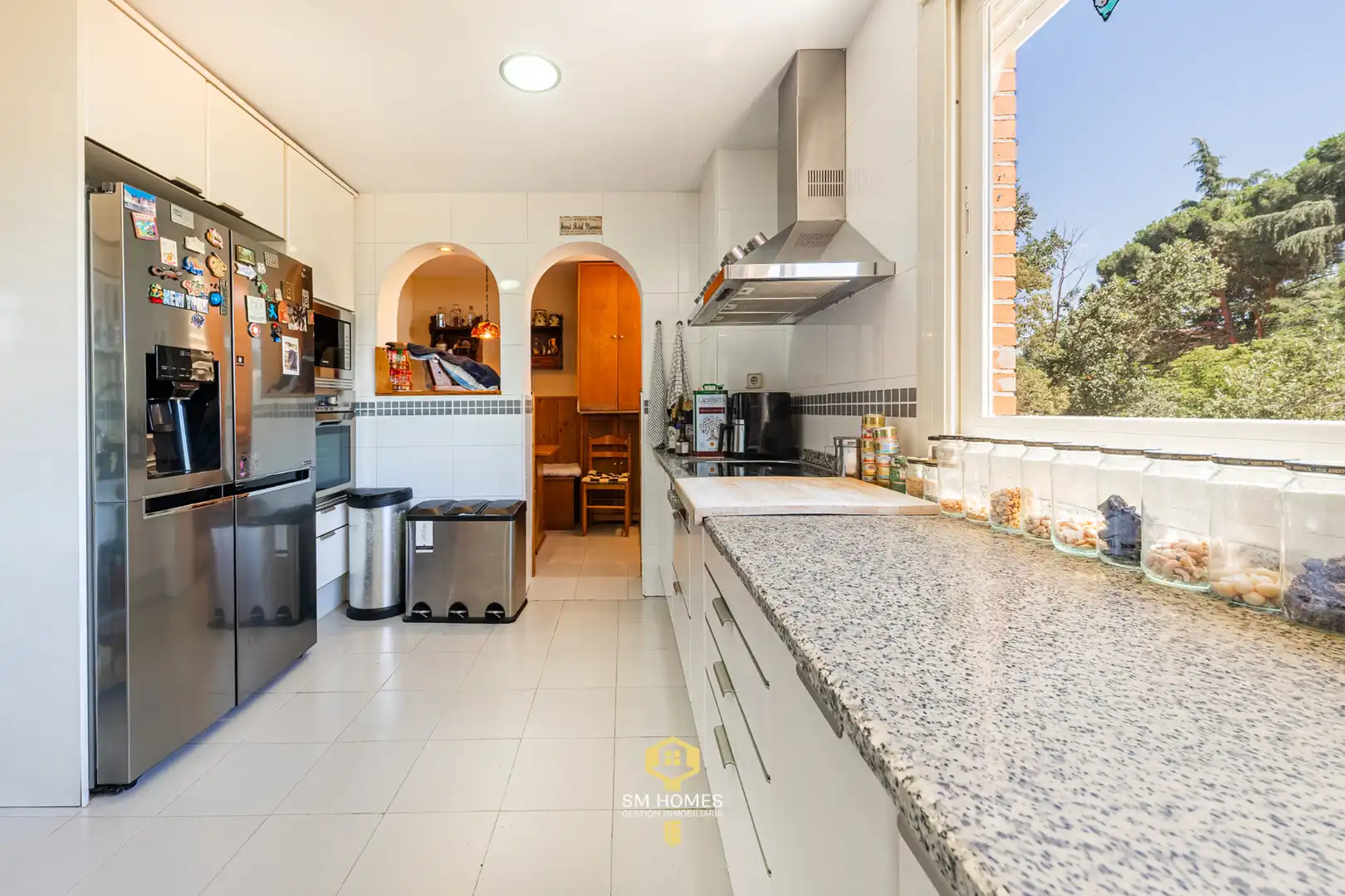 Küche von Wohnung zum Verkauf in Madrid mit Klimaanlage, Heizung und Terrasse