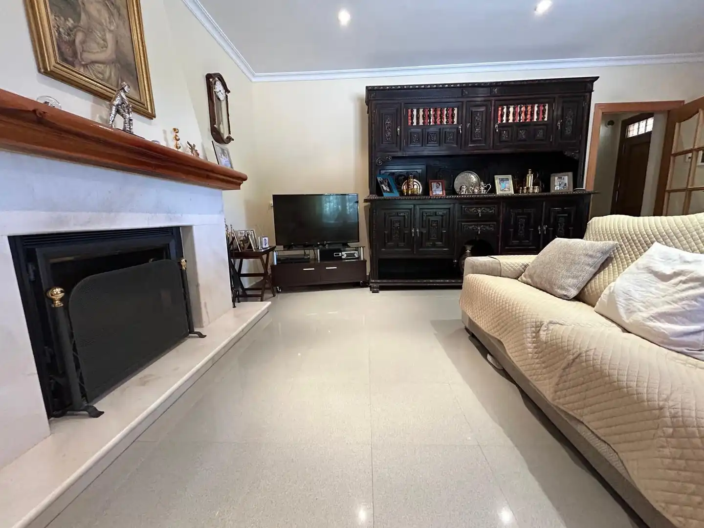 Living room of Houses for sale in Alcolea de Calatrava  with Air Conditioner, Heating and Terrace