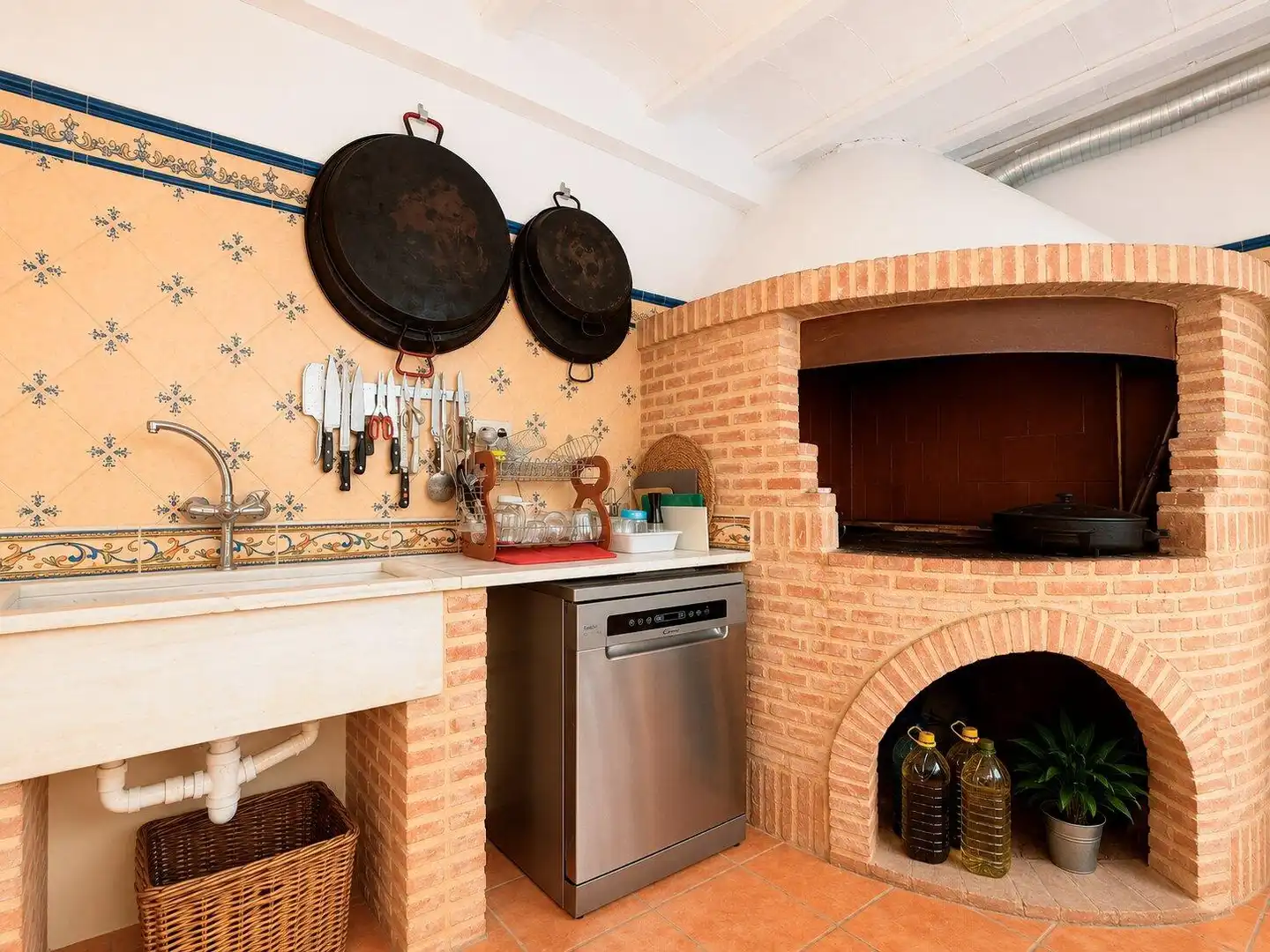 Cuina de Casa o xalet en venda en Puçol amb Aire condicionat, Terrassa i Balcó