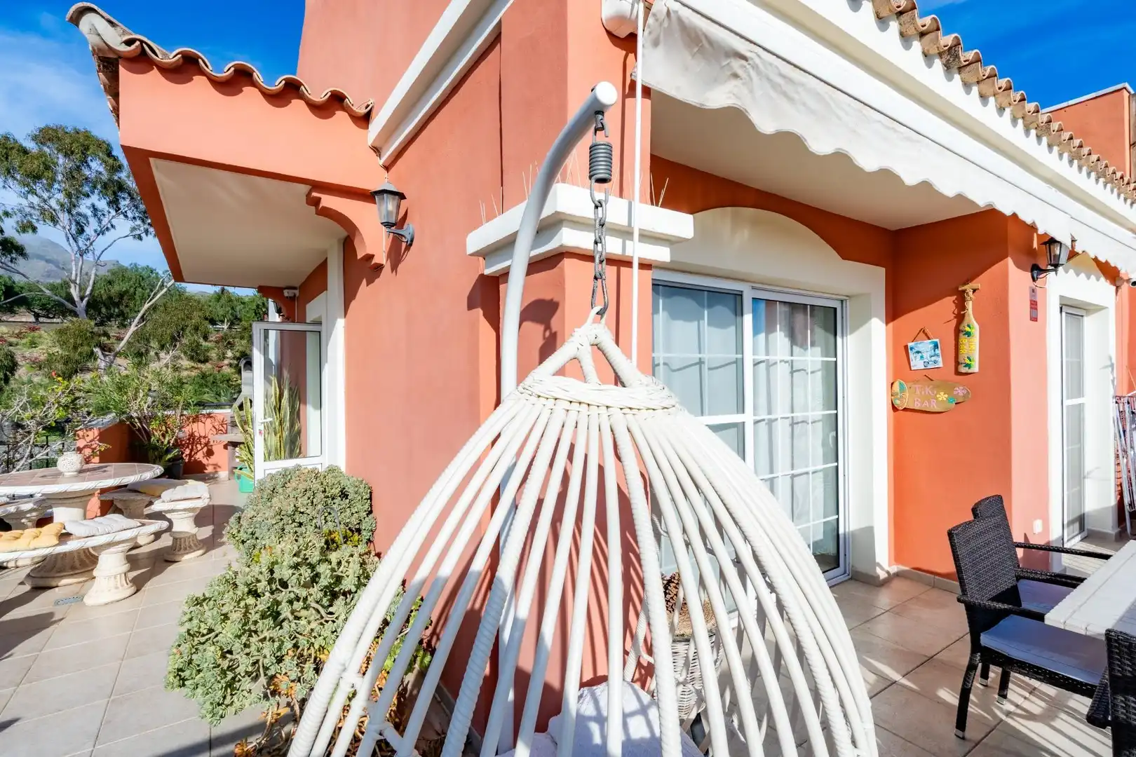 Jardí de Apartament de lloguer en Arona amb Jardí privat, Terrassa i Moblat