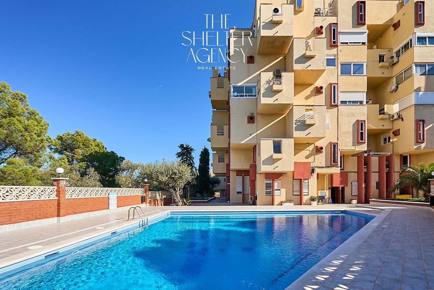 Swimming pool of Flat for sale in Sant Pere de Ribes  with Air Conditioner, Private garden and Terrace