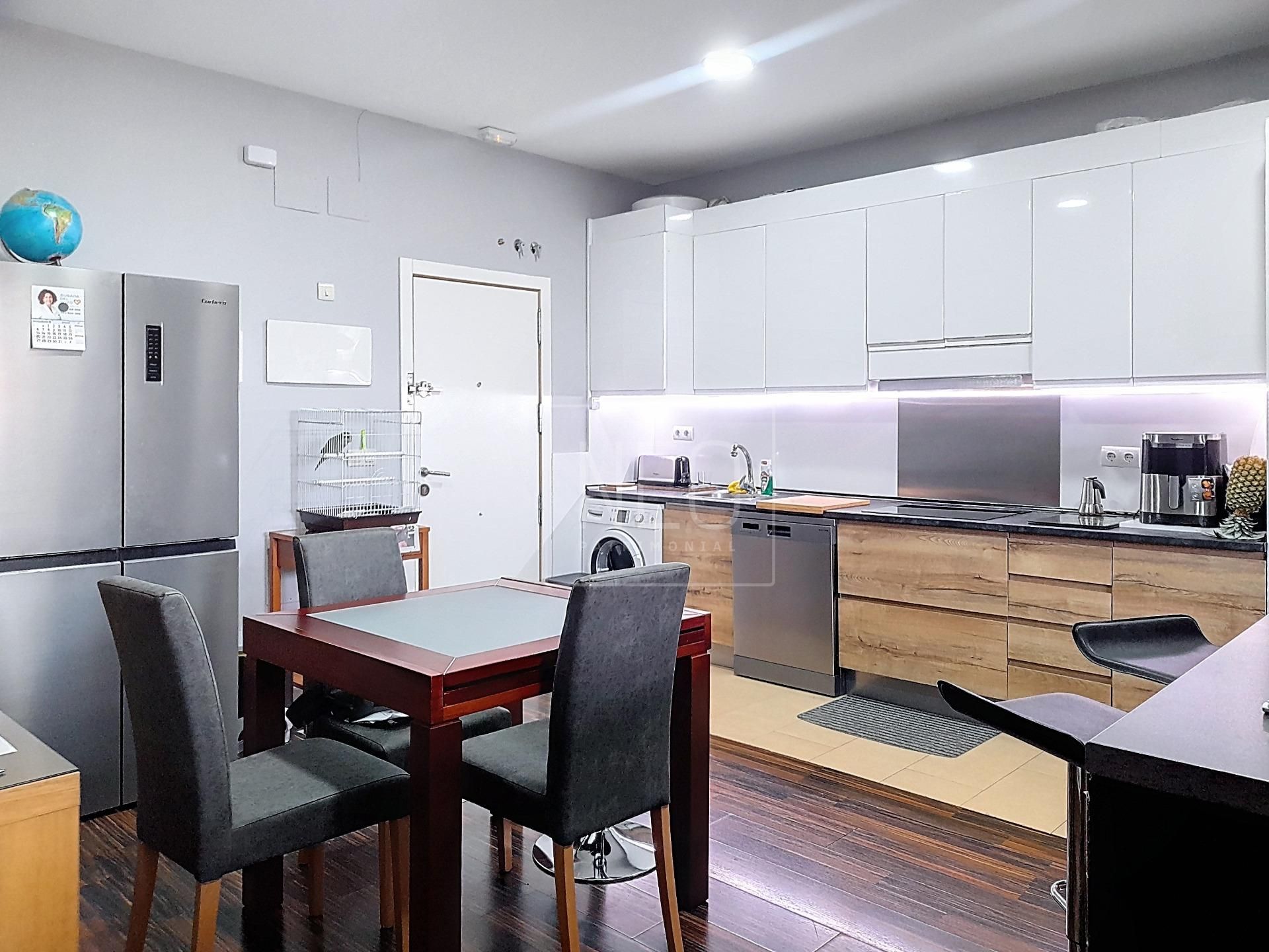 Kitchen of Attic for sale in  Madrid Capital  with Air Conditioner, Heating and Terrace