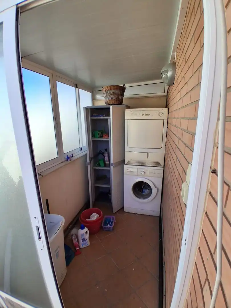 Terraza de Casa adosada en venta en Albacete con Aire acondicionado, Calefacción y Jardín privado