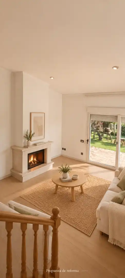 Sala d'estar de Casa o xalet en venda en Riudellots de la Selva, Girona