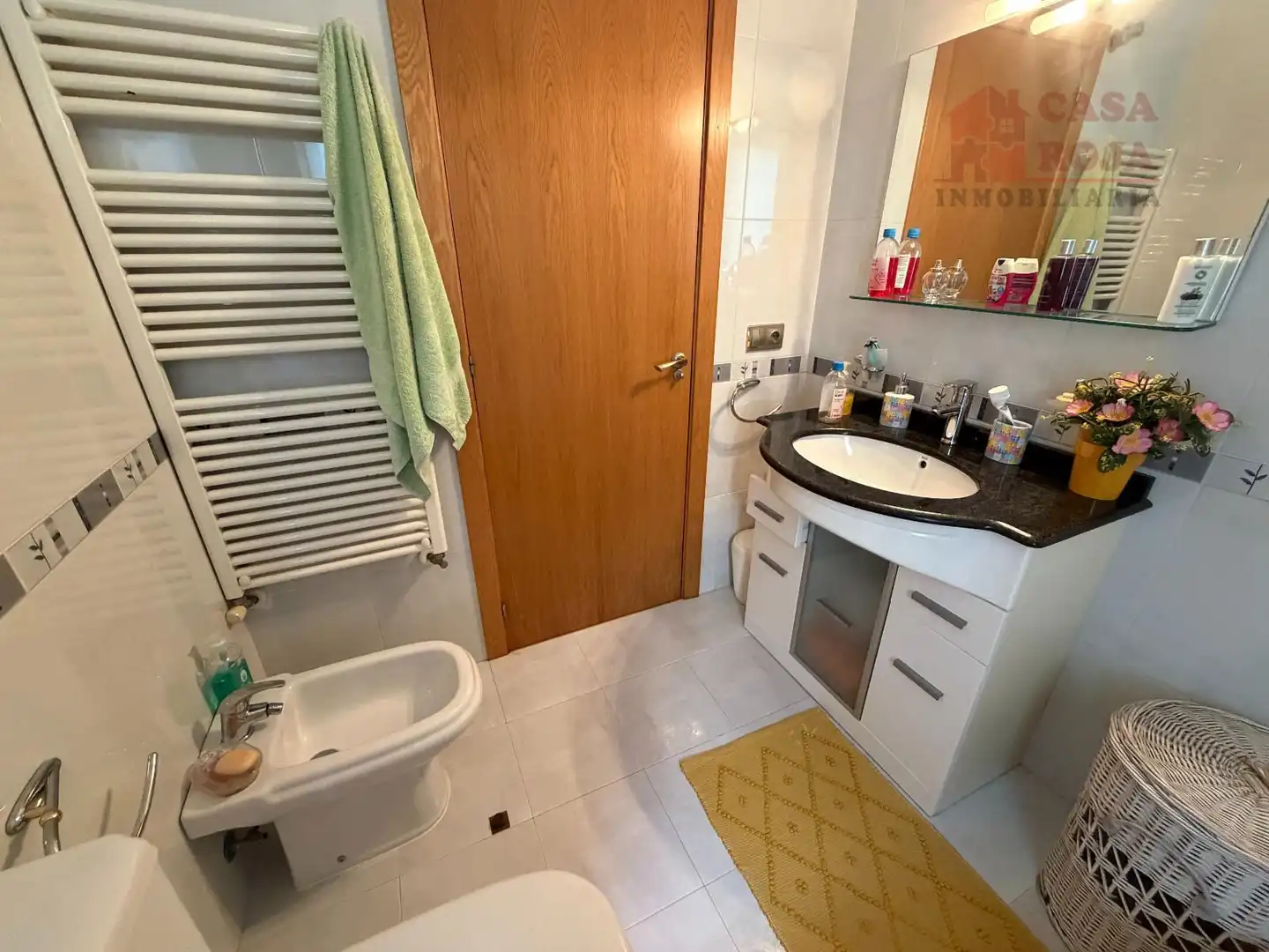 Bathroom of Detached homes for sale in Moaña  with Heating, Parquet flooring and Terrace
