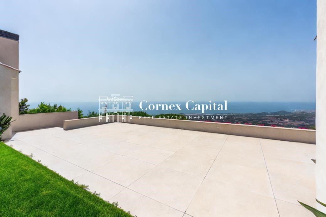 Terrassa de Casa o xalet en venda en Sant Andreu de Llavaneres amb Aire condicionat, Calefacció i Jardí privat