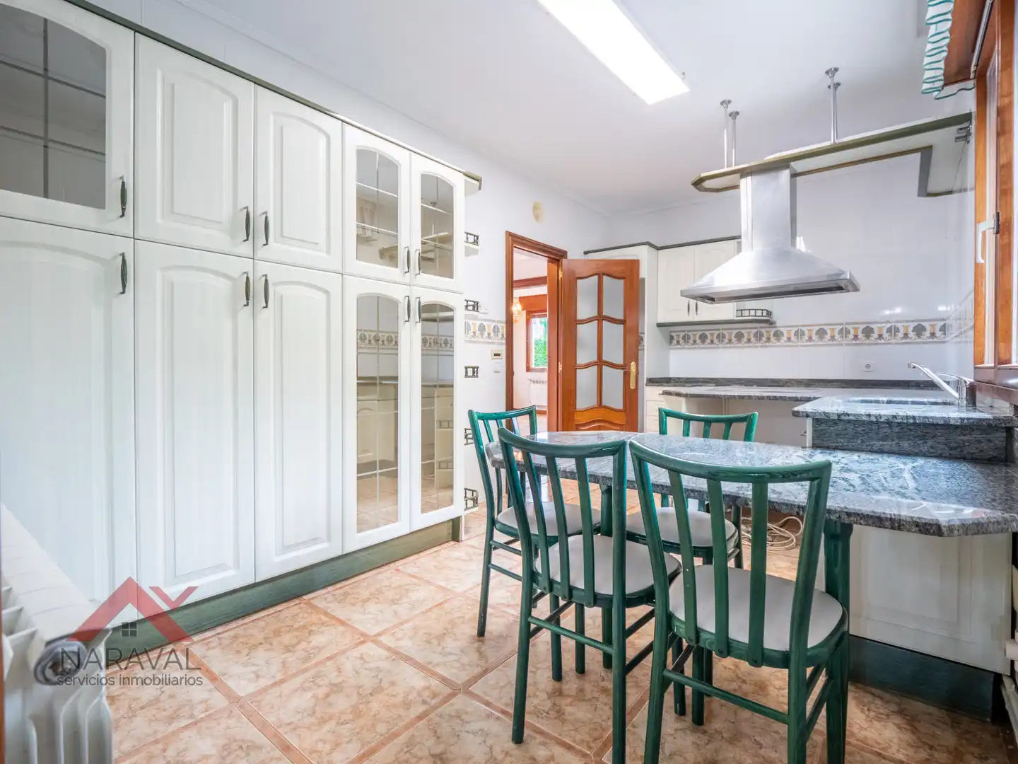 Cuina de Casa o xalet en venda en Zigoitia amb Calefacció, Jardí privat i Parquet