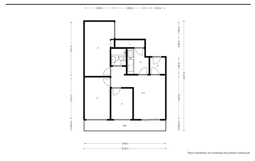 Flat for sale in Sabadell  with Heating
