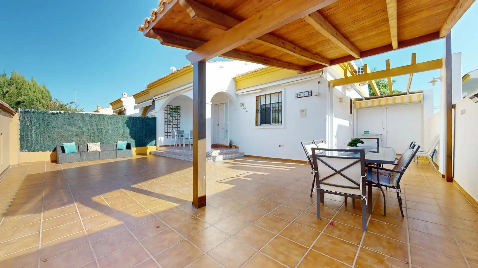 Terrassa de Casa o xalet en venda en Pilar de la Horadada amb Aire condicionat, Terrassa i Traster