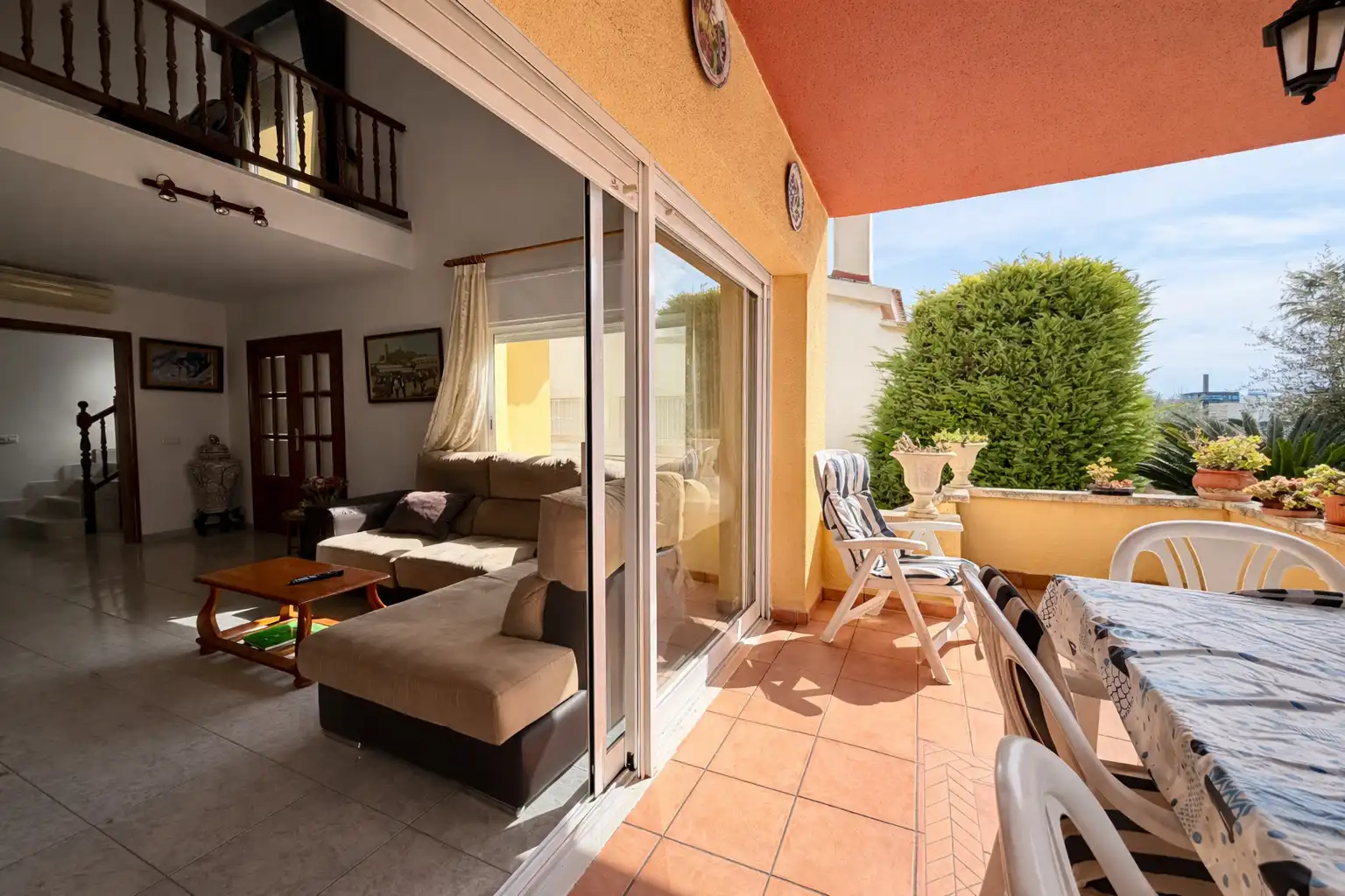 Garden of Houses for sale in Calafell  with Air Conditioner, Heating and Private garden