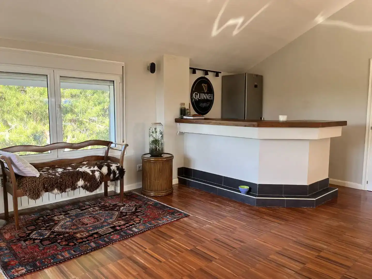 Sala d'estar de Casa o xalet en venda en Galapagar amb Aire condicionat, Jardí privat i Traster