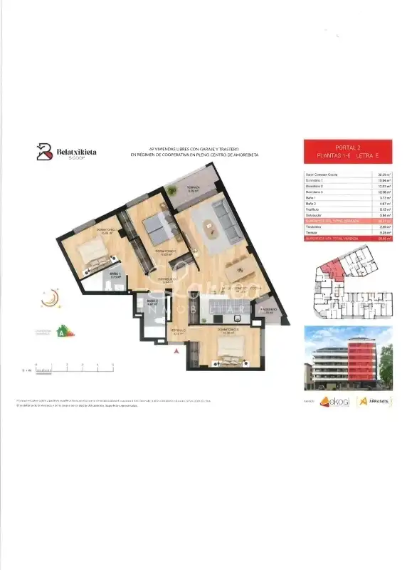 Wohnung mit Garten zum Verkauf in Amorebieta-Etxano, imagen 7