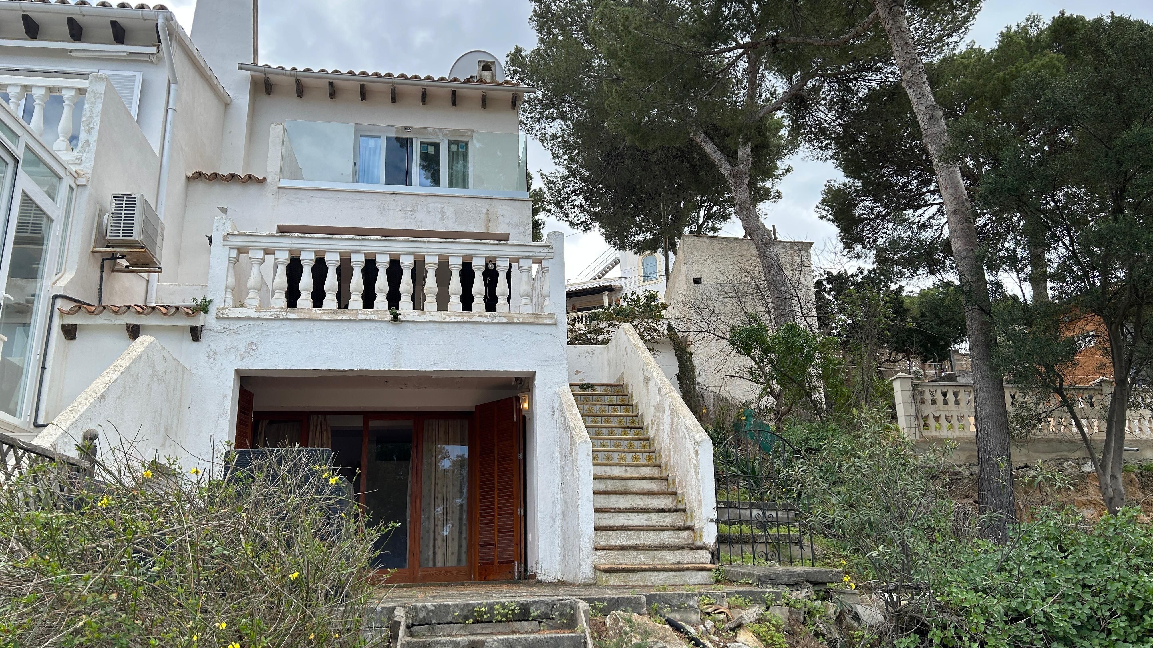 Vista exterior de Casa adosada en venta en Calvià con Amueblado
