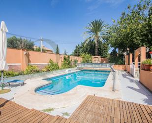 Swimming pool of House or chalet for sale in Mutxamel  with Heating, Private garden and Parquet flooring