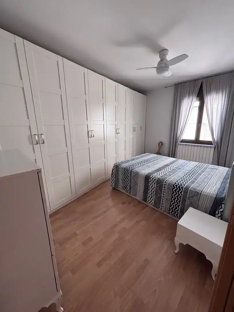 Bedroom of Flat for sale in Monzón  with Air Conditioner and Balcony