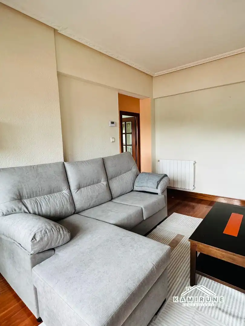 Sala d'estar de Pis en venda en Muskiz amb Calefacció, Terrassa i Balcó
