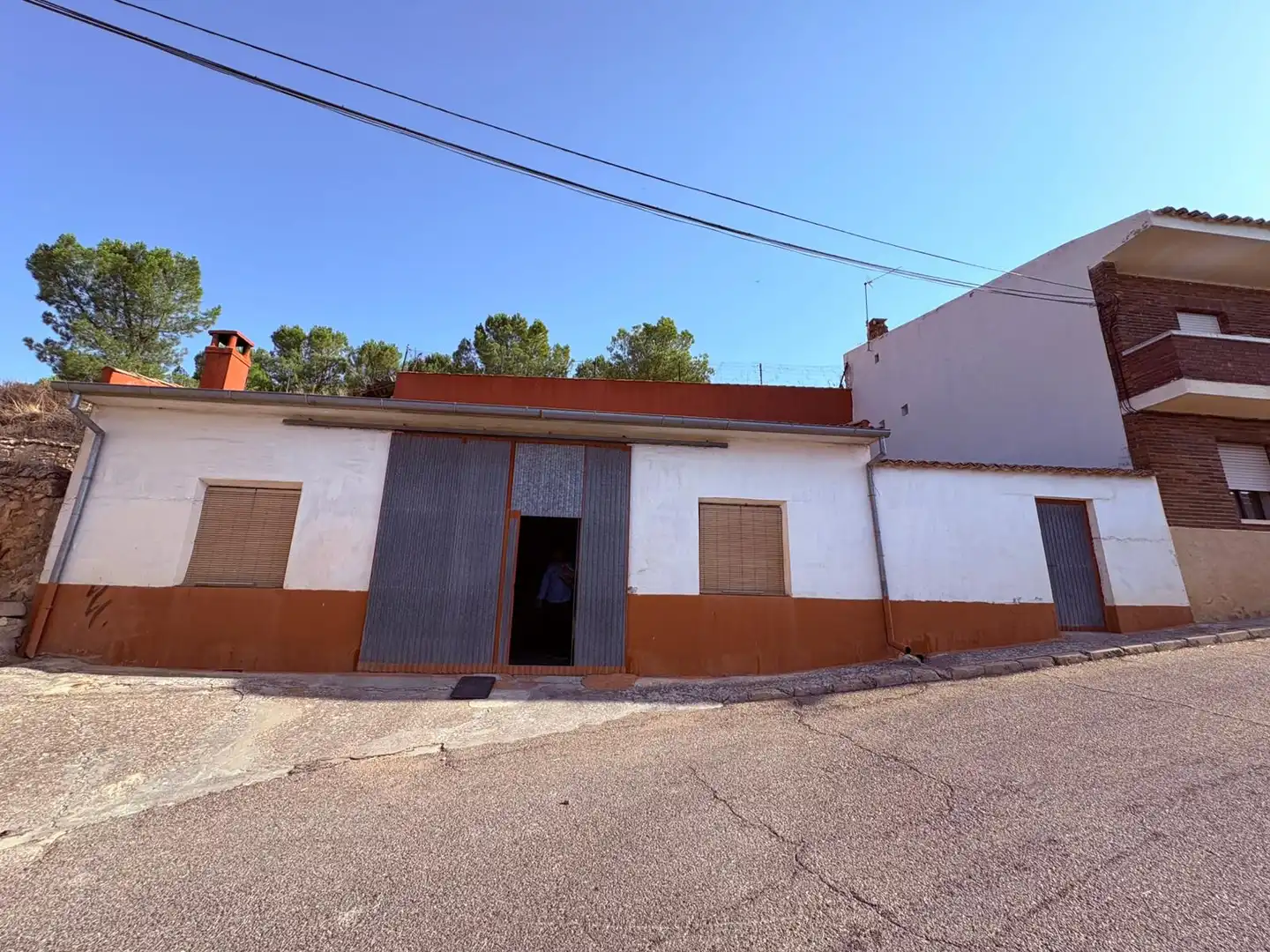 Vista exterior de Finca rústica en venta en Fombellida con Calefacción, Terraza y Trastero
