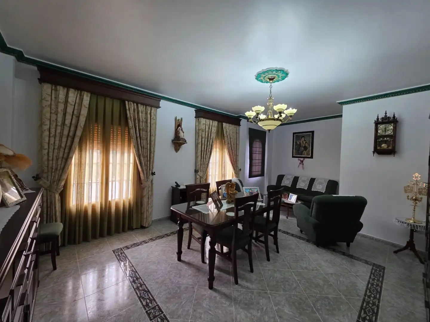 Dining room of Houses for sale in Cuevas Bajas  with Air Conditioner, Heating and Terrace