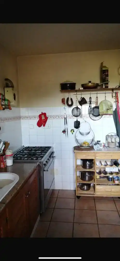 Cuina de Finca rústica en venda en Sant Antoni de Portmany amb Aire condicionat, Jardí privat i Moblat