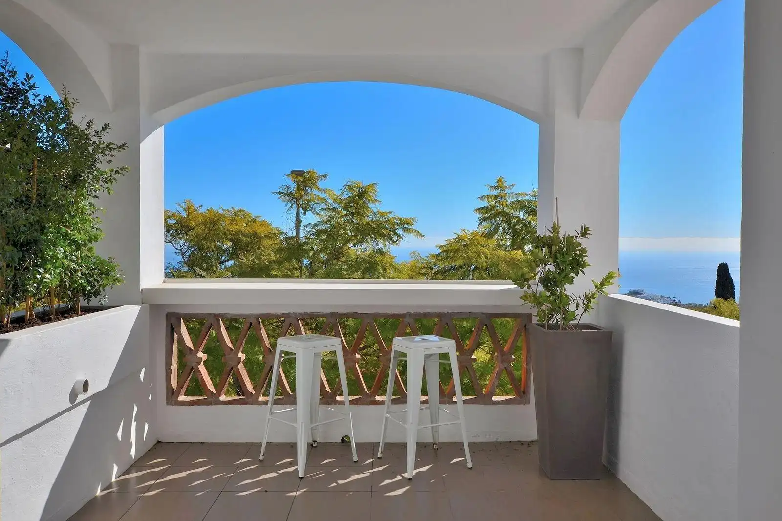 Terrassa de Apartament en venda en Mijas amb Aire condicionat, Terrassa i Piscina comunitària