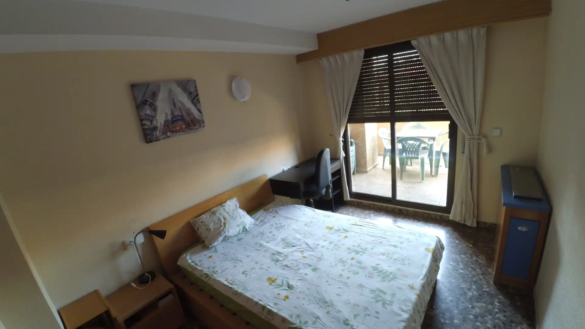 Schlafzimmer von Dachboden zum Verkauf in Valencia mit Klimaanlage, Terrasse und Möbliert