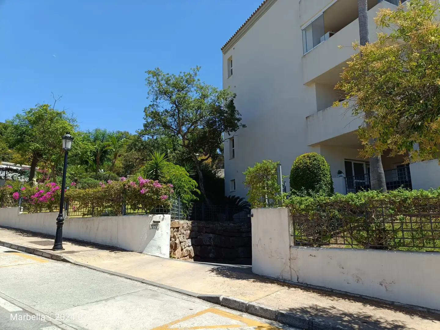 Exterior view of Apartments for rent in Marbella  with Air Conditioner, Heating and Private garden