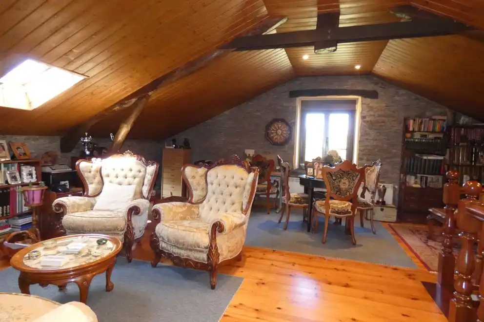 Living room of Houses for sale in Navia  with Private garden and Storage room