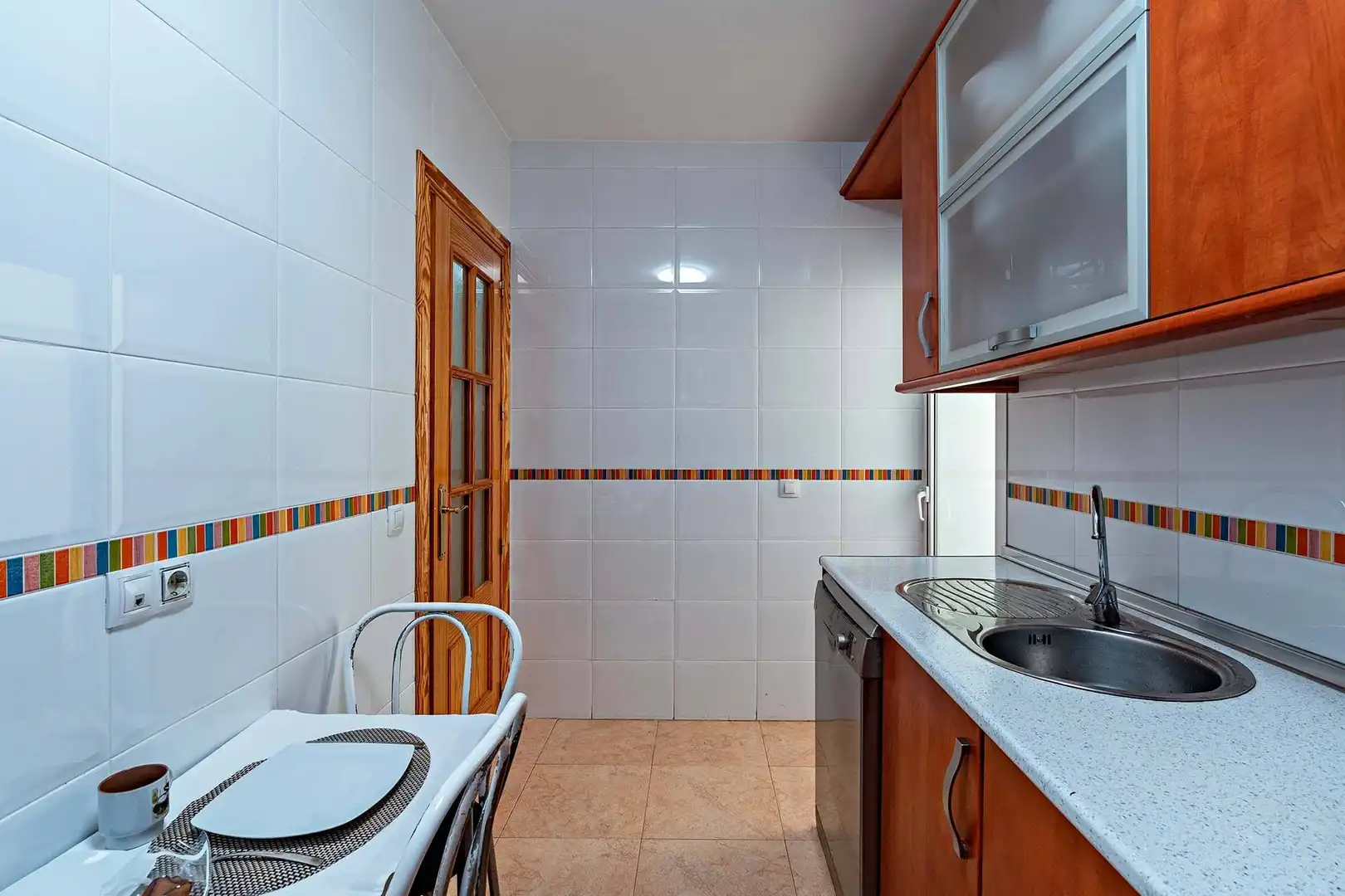 Cocina de Piso en venta en Roquetas de Mar con Aire acondicionado, Terraza y Balcón