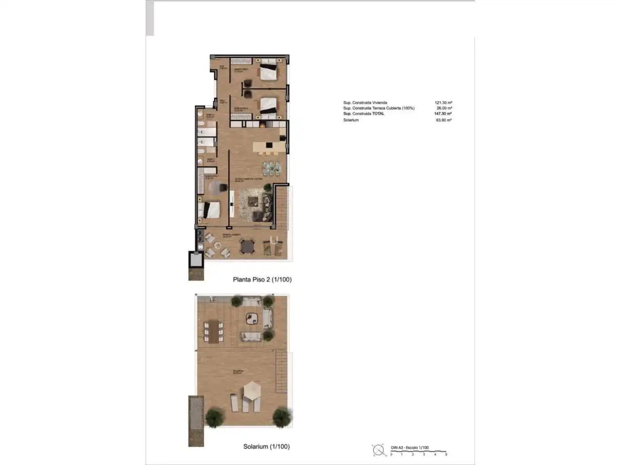Apartment with terrace for sale in Calle DUBLIN, imagen 11