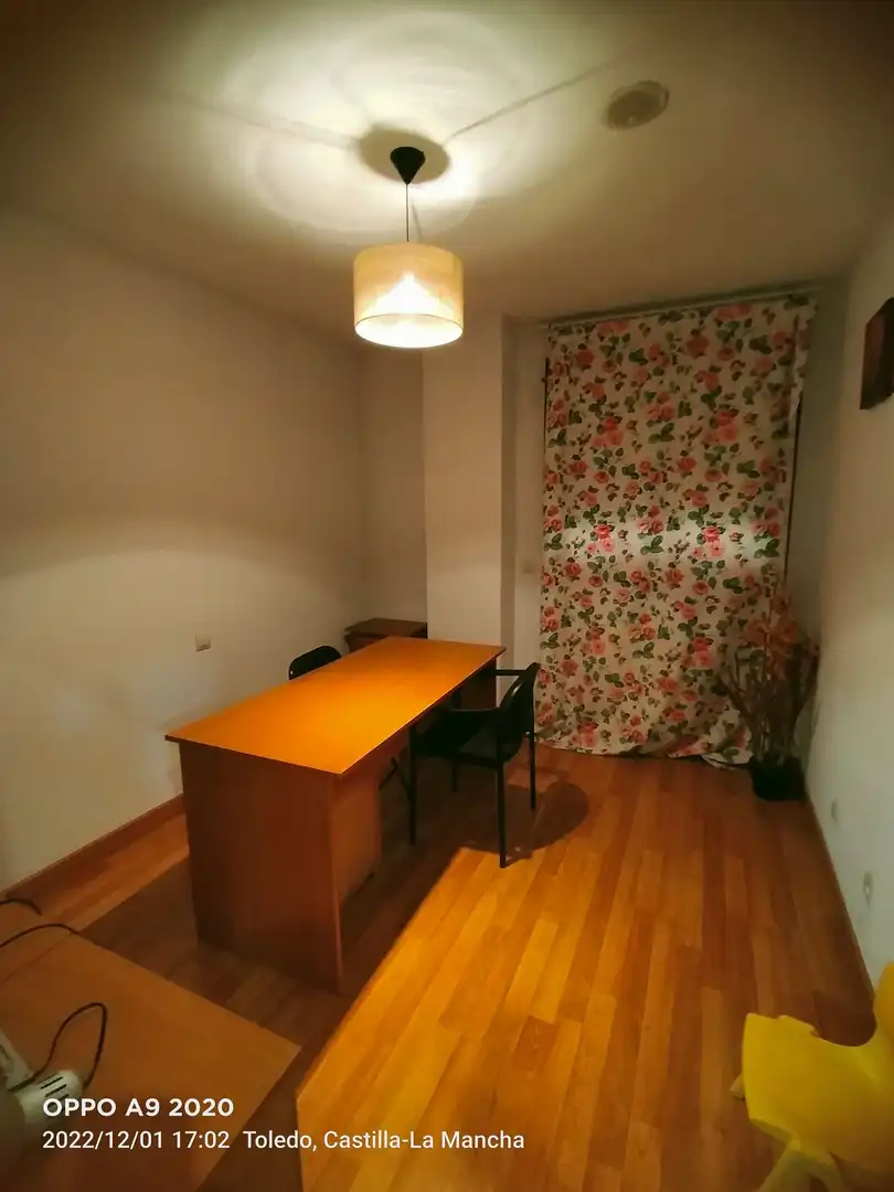 Comedor de Piso de alquiler en Toledo con Aire acondicionado, Calefacción y Jardín privado