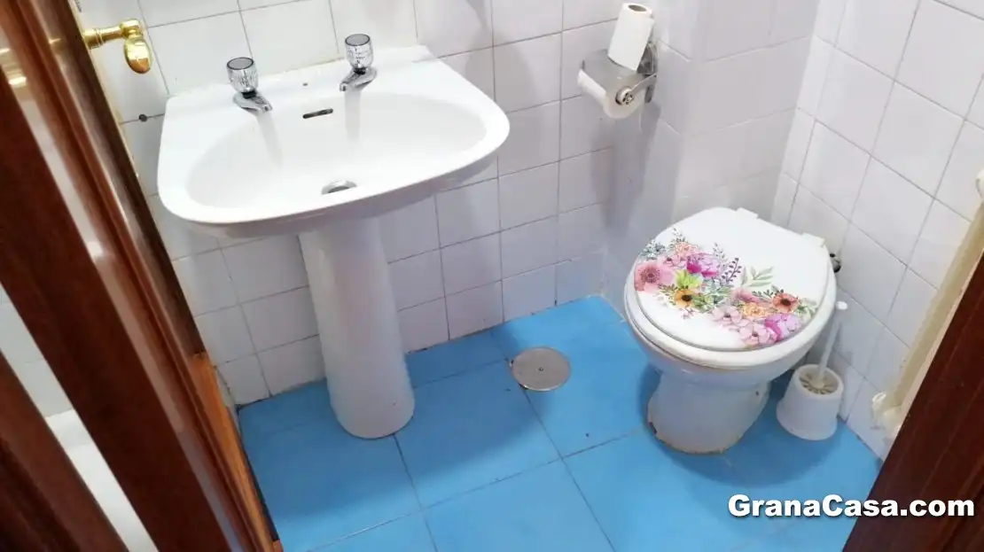 Bathroom of Flat for share in Granada  with Heating, Terrace and Furnished