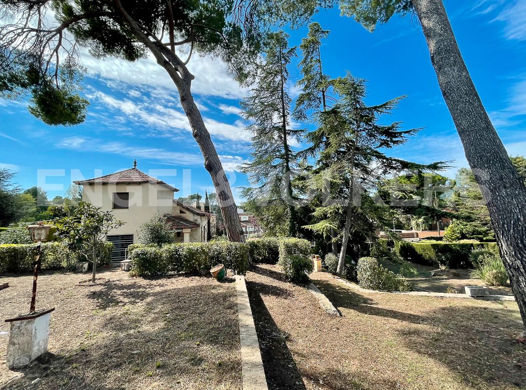 Jardí de Casa o xalet en venda en Sant Cugat del Vallès amb Calefacció, Jardí privat i Terrassa