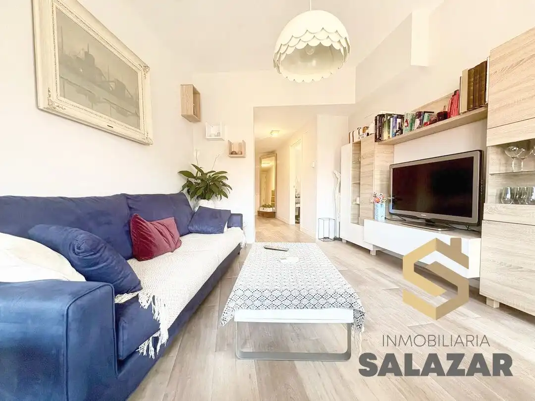 Sala de estar de Piso en venta en Bilbao  con Calefacción, Terraza y Trastero