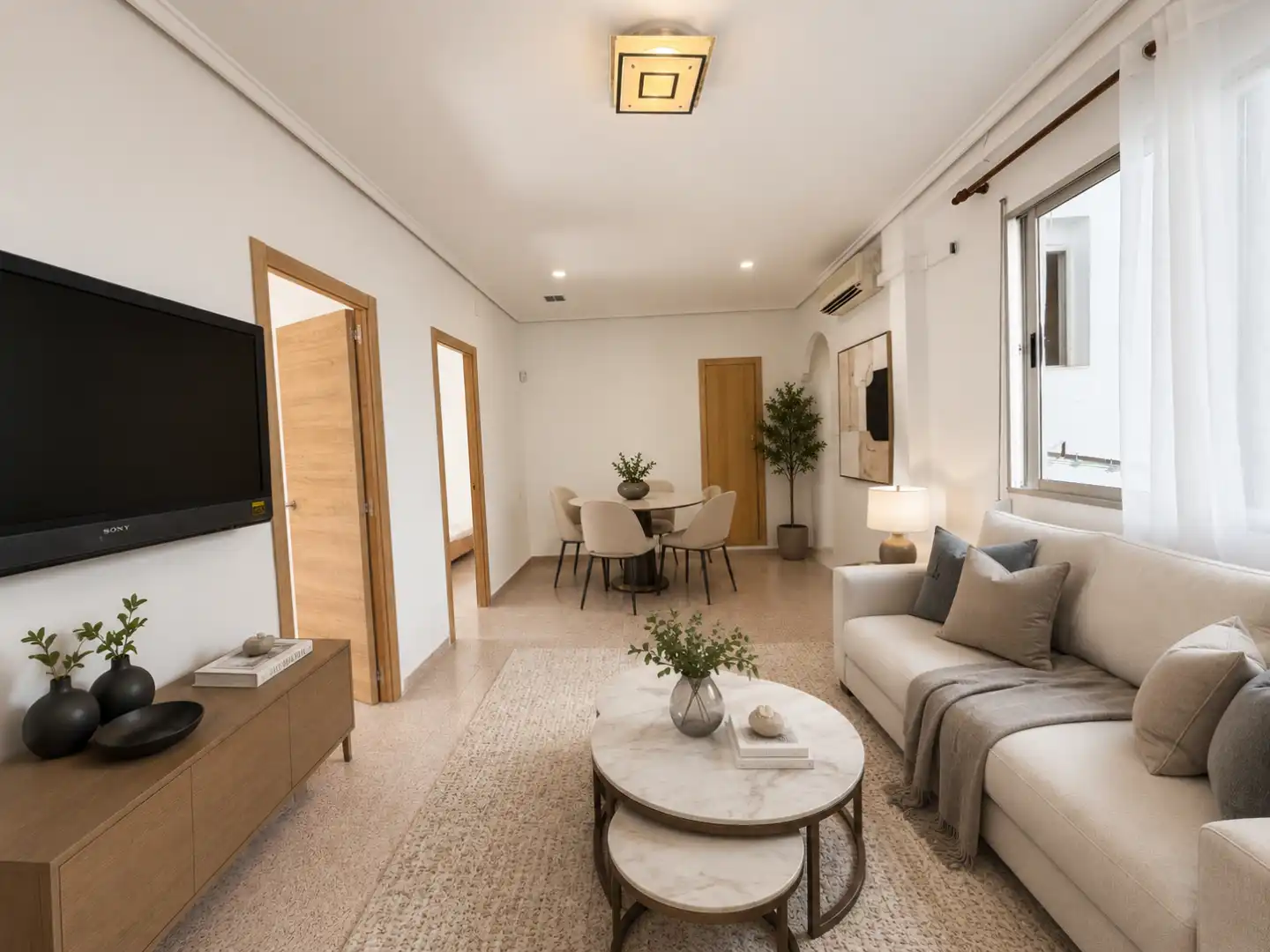 Sala de estar de Piso en venta en Valencia con Aire acondicionado
